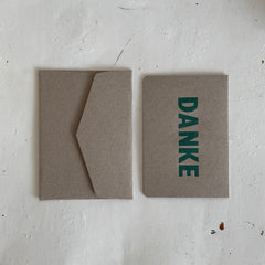 レターカード DANKE