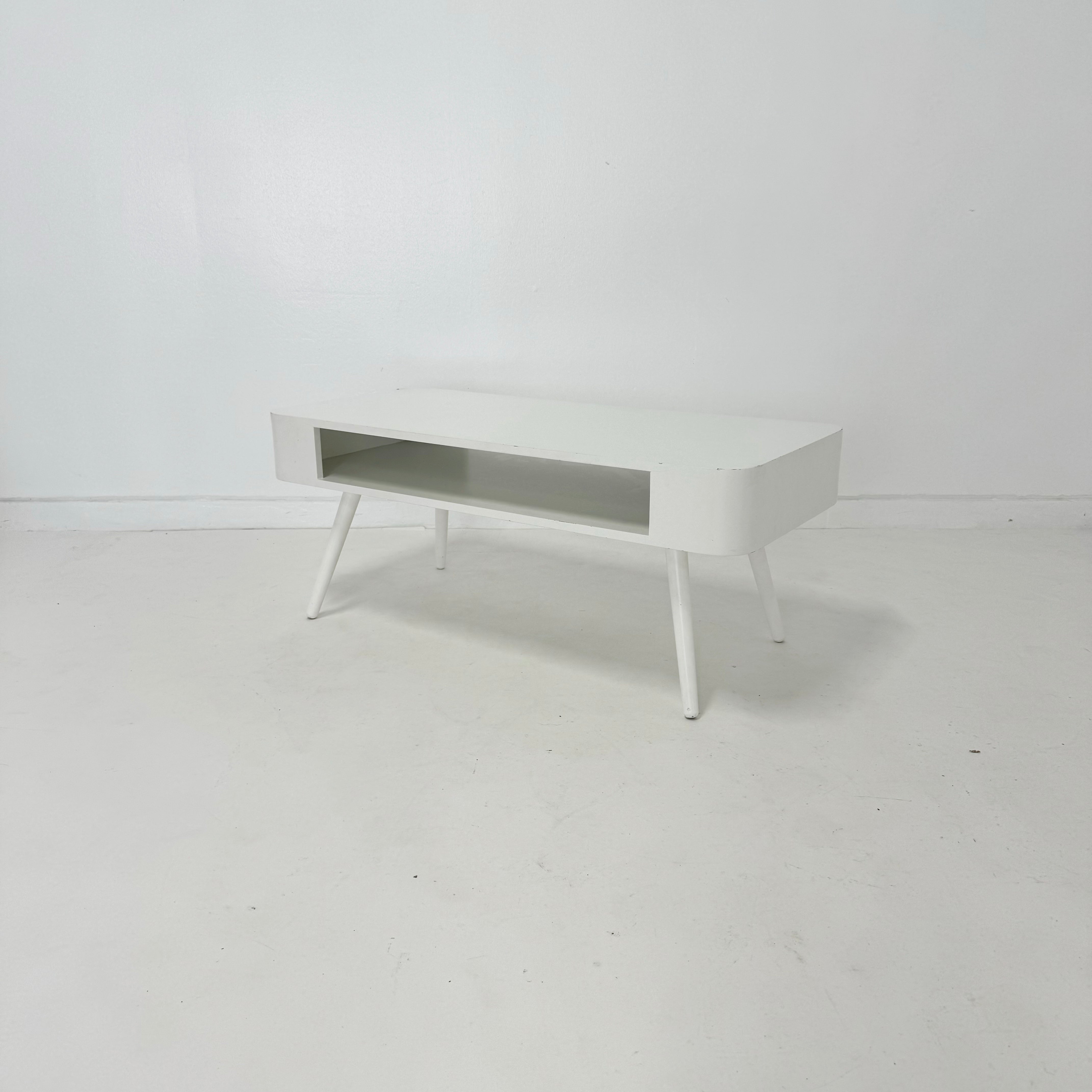 雫型ホワイトコーヒーテーブル 雫型ホワイトコーヒーテーブル ホワイトコーヒーテーブル