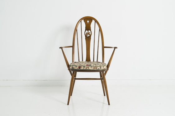 ERCOL　スワンアームチェア(クッション付)