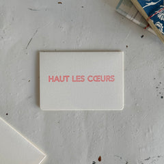 レターカード HAUT LES COEURS