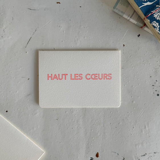 レターカード HAUT LES COEURS