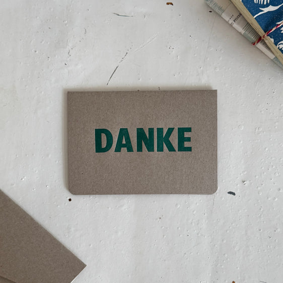 レターカード DANKE